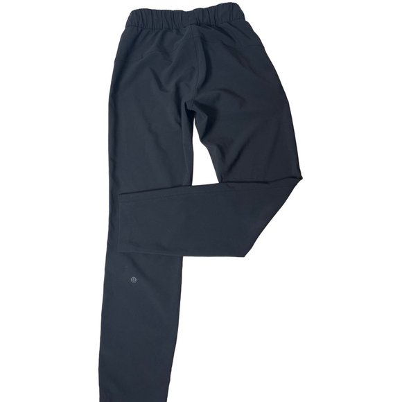 Lululemon On The Fly Pant Woven Hemmed Black Women's Size 2 - Picture 3 of 4